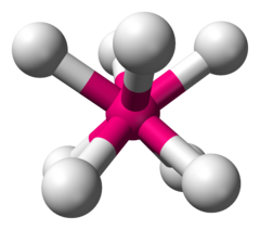 四角反棱柱形分子构型